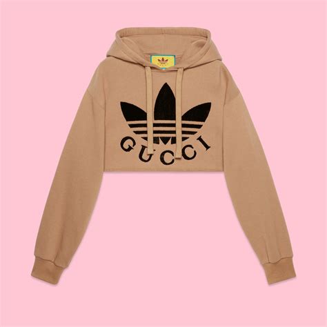 adidas x gucci cropped sweatshirt|Gucci Adidas t shirts.